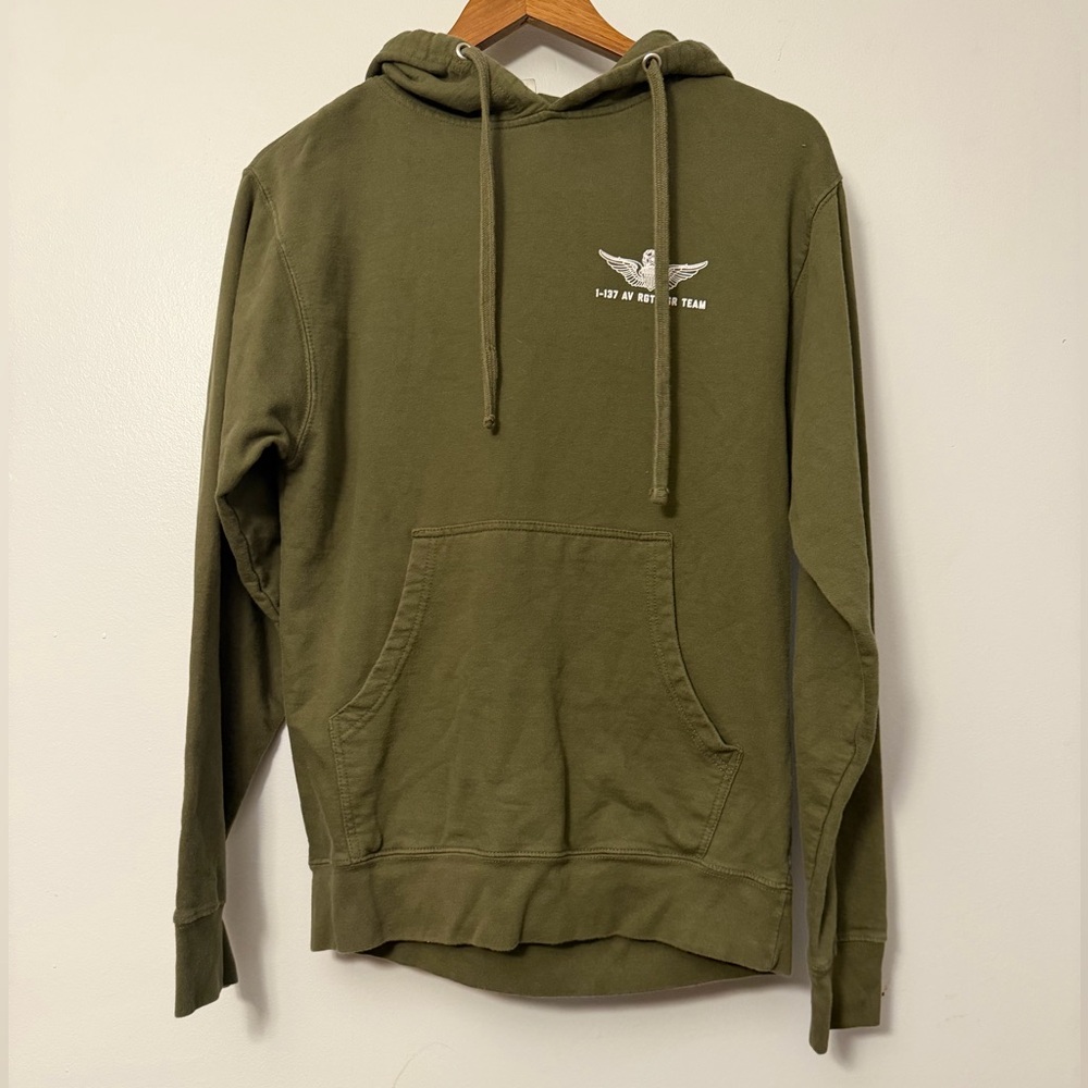 Men's Olive Green Ohio Hoodie - Picture 1 of 2